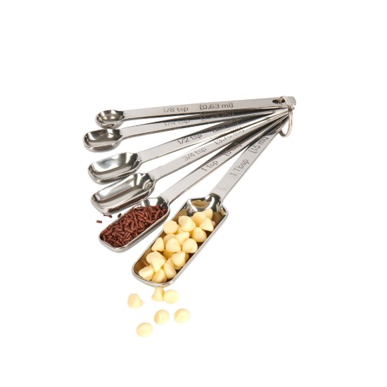 6-osaline mõõtelusikakomplekt, roostevaba teras, “Master Class” - Kitchen Craft