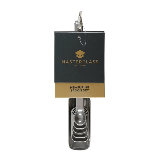6-osaline mõõtelusikakomplekt, roostevaba teras, “Master Class” - Kitchen Craft