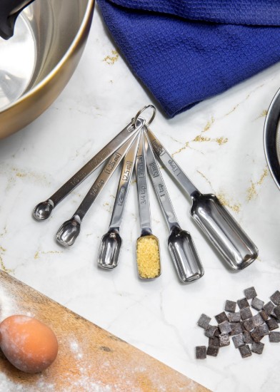 Set mjernih žličica od 6 komada, nehrđajući čelik, “Master Class” - Kitchen Craft