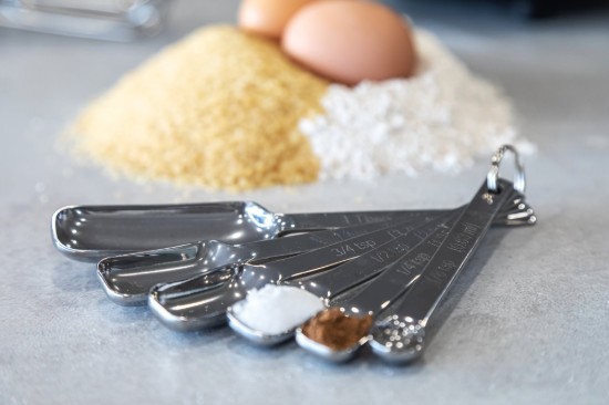 Set mjernih žličica od 6 komada, nehrđajući čelik, “Master Class” - Kitchen Craft