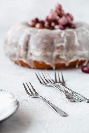 Sæt med 4 (bestik) gafler lavet af rustfrit stål - fra Kitchen Craft