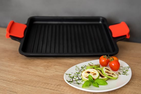 Grill tray, 34 x 22 cm, aluminum, Noble range - Zokura