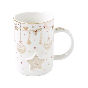 Porcelain mug, 370 ml, "CHRISTMAS LIGHTS" - Nuova R2S