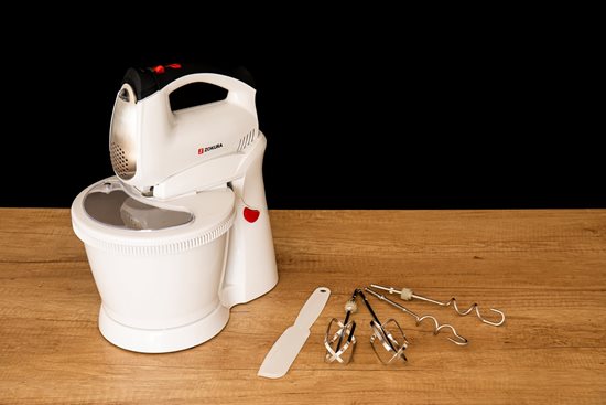 Hand mixer with bowl, 400 W, 2.5L - Zokura