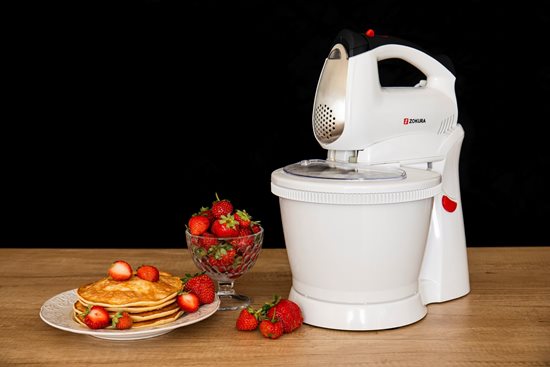 Hand mixer with bowl, 400 W, 2.5L - Zokura