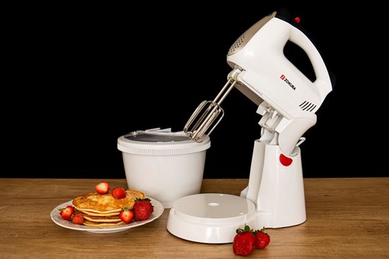 Hand mixer with bowl, 400 W, 2.5L - Zokura