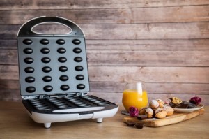 Walnut-shaped cookie maker, for filling 12 cookies, 1400W - Zokura