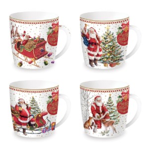 Porselen kupa, 350 ml, <<CHRISTMAS MEMORIES>> - Easy Life marka