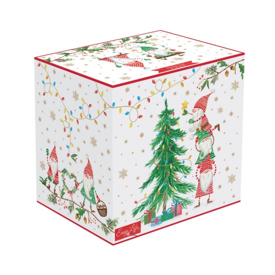 Sett li jservi t-te magħmul mill-porċellana, 350 ml, "READY FOR CHRISTMAS" - Easy Life