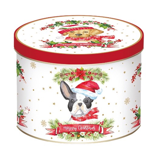 Porcelán bögre, 350 ml, "Christmas Dogs" - Nuova R2S márka