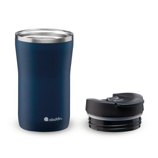 Cafe Leak-Lock thermo-insulated mug, 250 ml, Deep Navy - Aladdin