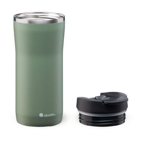 "Mocca Leak-Lock" thermo-insulated mug, 350 ml, <<Sage Green>> - Aladdin