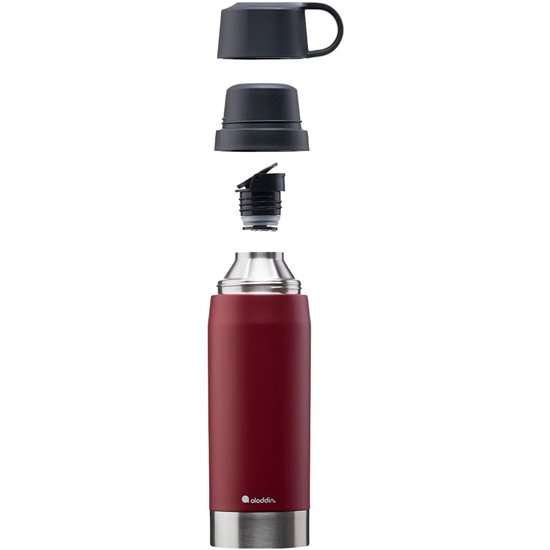 Термоизолирующая бутылка CityPark Thermavac, 1,1 л, бордовый - Aladdin