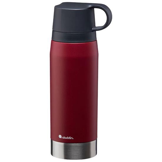 CityPark Thermavac thermo-insulating bottle, 1.1 L, Burgundy - Aladdin