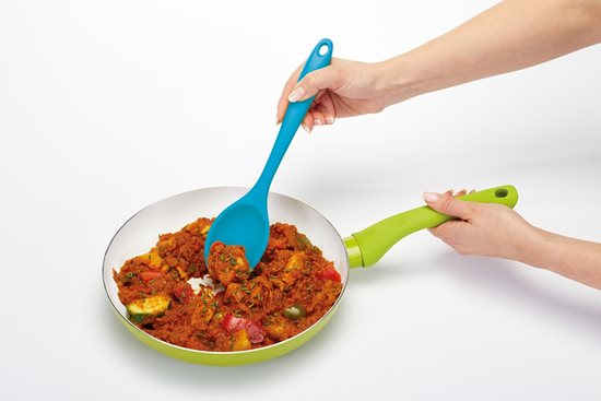 Spoon 27 cm, silicone, blue - by Kitchen Craft