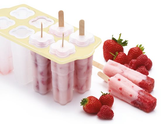 Set of 8 ice popsicle molds, plastic – Kitchen Craft