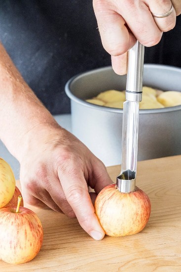 Apple corer, stainless steel - Kitchen Craft