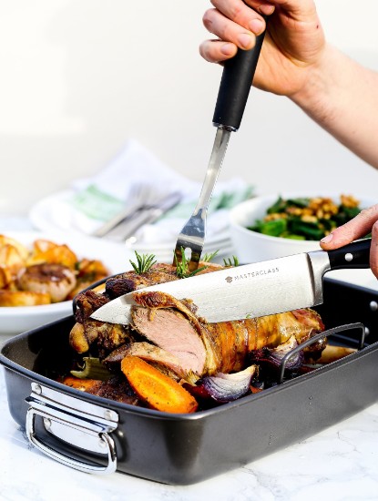 Steak fork, 32 cm, stainless steel  - by Kitchen Craft