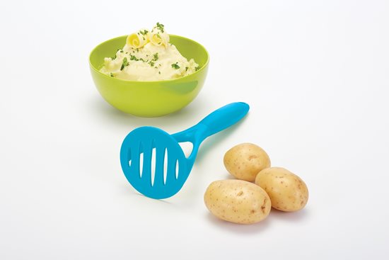 Manual potato masher, 25 cm, blue - by Kitchen Craft