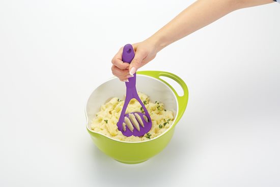 Preas puree láimhe, 25 cm, corcra - ag Kitchen Craft