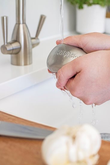 Stainless steel "Rub-a-way" odour absorbant, soap bar-shaped - Kitchen Craft