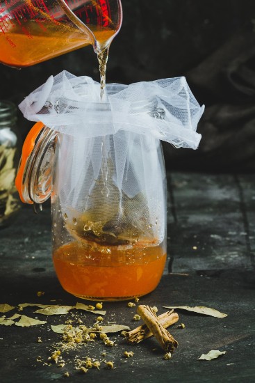 Jar, 1500 ml, déanta as gloine - ag Kitchen Craft