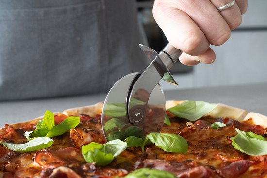 Redskap för att skiva pizza, 9,5 cm, rostfritt stål - från Kitchen Craft