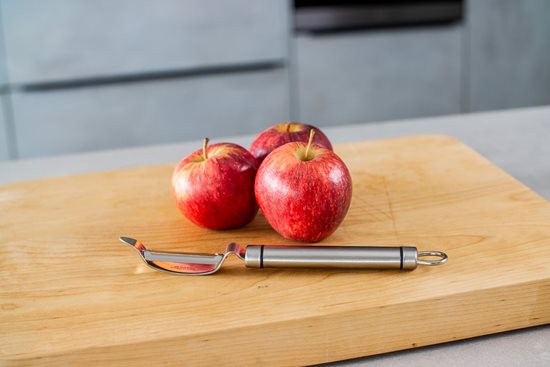 Rustfrit stålredskab til at skrælle frugt/grønt, 21 cm - fra Kitchen Craft