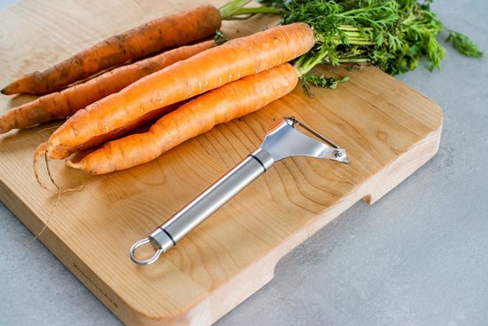 Utensílio de aço inoxidável para descascar frutas/legumes, 18 cm - por Kitchen Craft