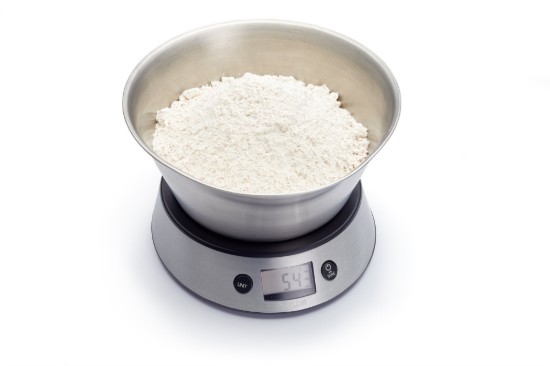 Bilancia da cucina con ciotola, 5 kg - Taylor Pro
