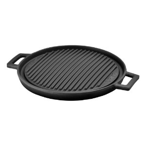 Grill, støpejern, 28 cm - LAVA merke