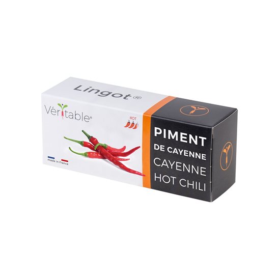 Pakke med Cayenne pepper "Lingot" frø - VERITABLE merke