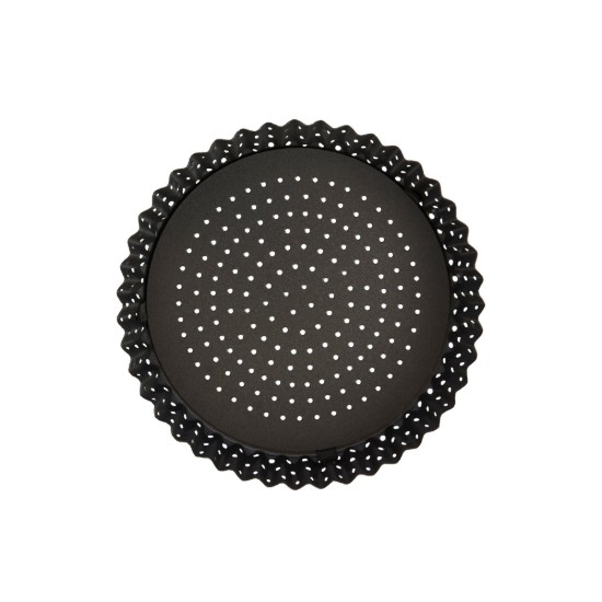 Perforált tálca tortákhoz, 18 cm, acél - Kitchen Craft