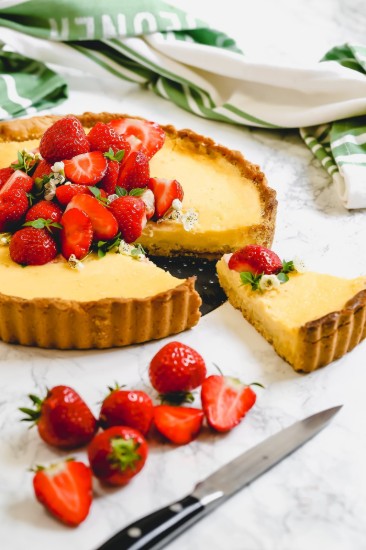 Perforiran pladenj za torto, jeklo, 30 cm - Kitchen Craft