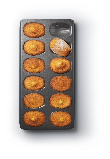 Madeleine baking pan, 40 x 20 cm, steel - Kitchen Craft