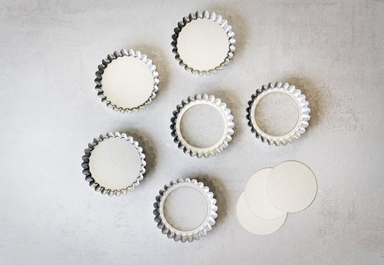 Set of 6 mini-tartlet tins - Kitchen Craft