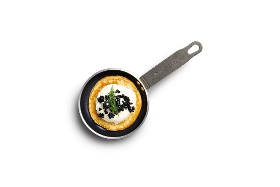 Blinis Minipfanne für Pfannkuchen, 12 cm, Aluminium - von Kitchen Craft