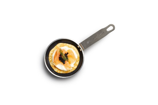 Blinis Minipfanne für Pfannkuchen, 12 cm, Aluminium - von Kitchen Craft