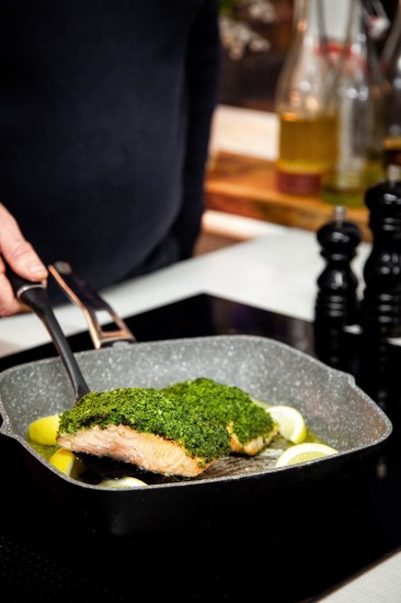 Grilpanna, 28 cm, alumīnijs - by Kitchen Craft