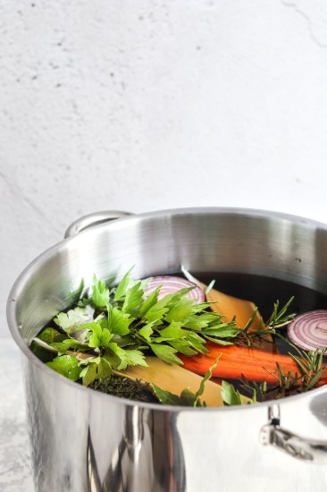 Kokegryte i rustfritt stål, 20 cm / 5,5 l - fra merket Kitchen Craft