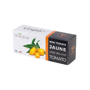 Συσκευασία κίτρινων σπόρων μίνι ντομάτας "Lingot" - μάρκας VERITABLE