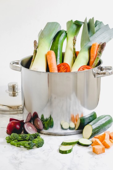 Stainless steel cooking pot, 28 cm/14 l - by Kitchen Craft