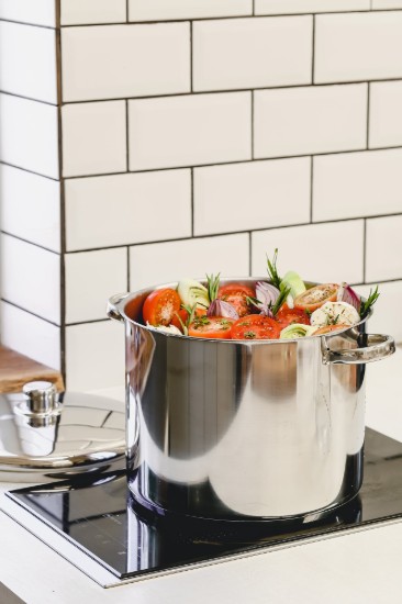 Stainless steel cooking pot, 28 cm/14 l - by Kitchen Craft