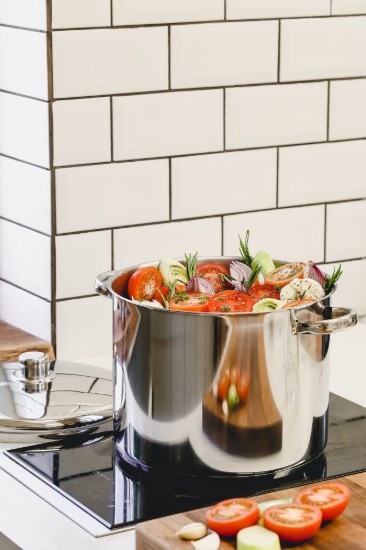 Stainless steel cooking pot, 28 cm/14 l - by Kitchen Craft