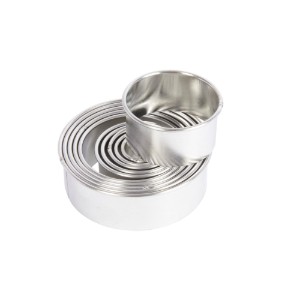 Set 11 oblik za rezanje testa za torte, 10 cm, kovinski - Kitchen Craft