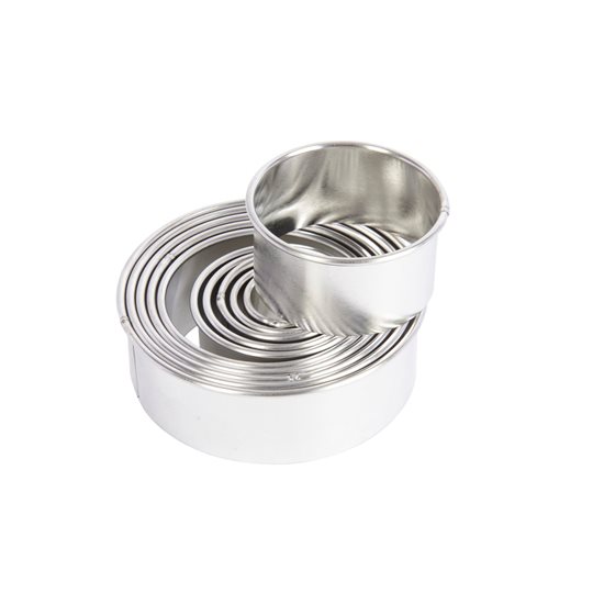 Set de 11 moules à découper la pâte à pâtisserie pour gâteaux, 10 cm, métal - par Kitchen Craft