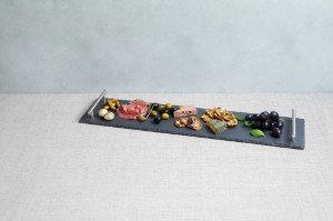 Vorspeisen-Servierplatte, 60 cm, Schiefer - Artesa