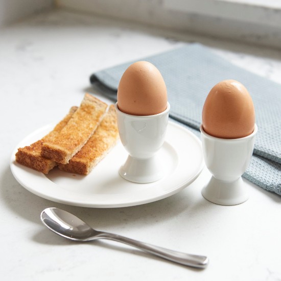 Set of 2 holders for eggs, porcelain - by Kitchen Craft