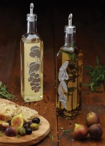 Sett ta' 2 dispensers taż-żejt u l-ħall mill-firxa "World of Flavours" - Kitchen Craft