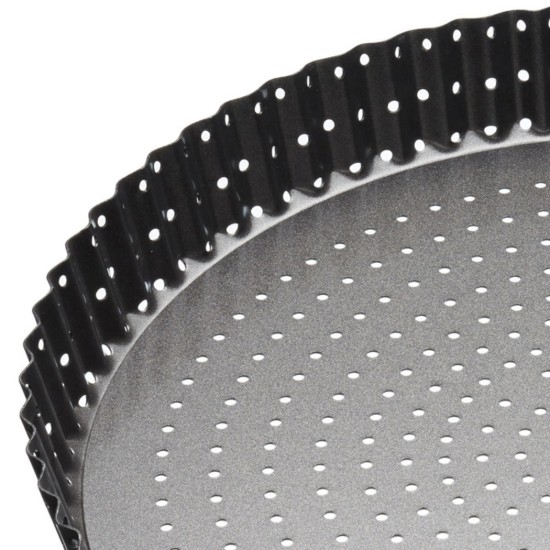 Perforiertes Tarteblech, Stahl, 25 cm - Kitchen Craft